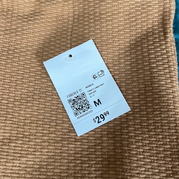 FOREVER 21 ribbed lounge flare pants - Picture 6 of 6